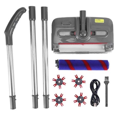 Sladdlös Elektrisk Sopmaskin & Mopp, Uppladdningsbar Handhållen Golvrengörare för Mattor och Hårda Golv, Por