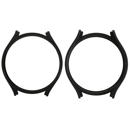 Samsung Galaxy Watch 5 44mm Skal med Hädat glas - Svart