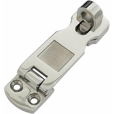 Robust dørhåndtag i rustfrit stål af marinekvalitet med møbellås