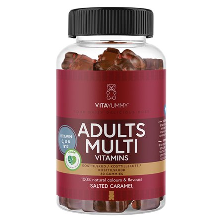 VITAYUMMY Adults Multi Salted Caramel 60 st gummies zink
