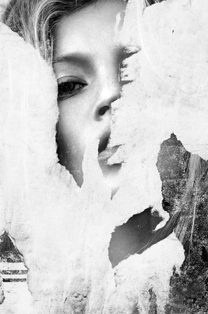 Malerifabrikken - Juliste Torn out 1 - Harmaa - Julisteet - - Homeroom