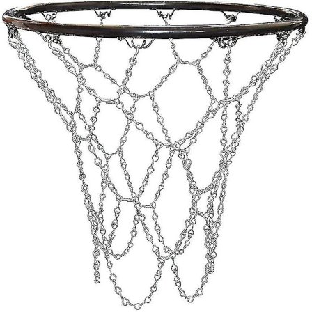 Utendørs basketballnett, reserve basketballnett, utendørs basketballnett, metall basketballnett, standard holdbart galvanisert basketballnett for 