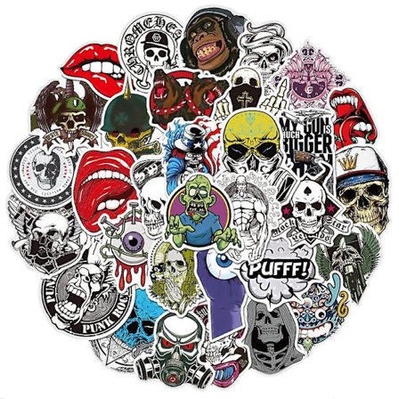 Paket med klistermärken - Punk