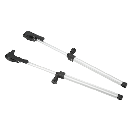 2 stk RV Vindue Støtte Stang 310‐435mm Teleskopisk Aluminium Legering til Autocamper Campingvogn