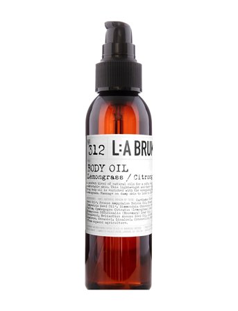 L:a Bruket 312 Body Oil Lemongrass - Nude - 120 ml