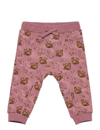 Pants Bamboo Sweat Collegehousut Olohousut Monivärinen/Kuvioitu Fixoni
