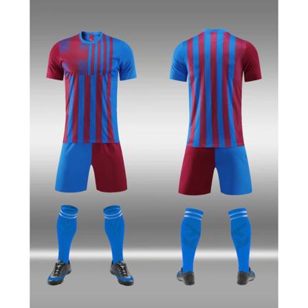 Ny Klubb Fotballdraktsett Voksen og Barn Fotballtreningsdrakt Lett Bord Fotballdrakt Konkurranse Laguniform BA S Main Size M