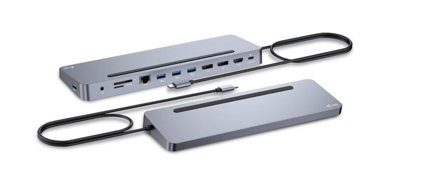 I-TEC dokkingstasjon - USB-C / USB4 / Thunderbolt 3 / Thunderbolt 4 - 11-slot - HDMI, 2 x DP - 1GbE