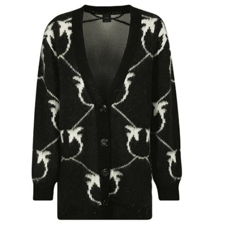 Pinko, Knitwear Czarny, Kobieta, Rozmiar: M
