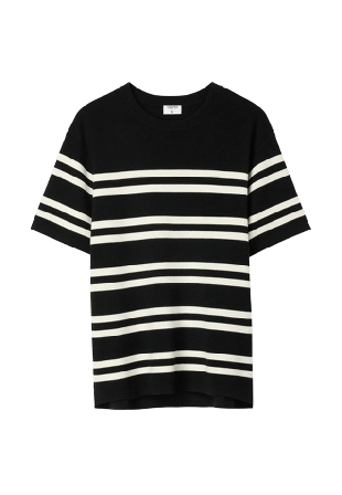 Filippa K Milano Knit T-shirt Tröjor Herr Svart L