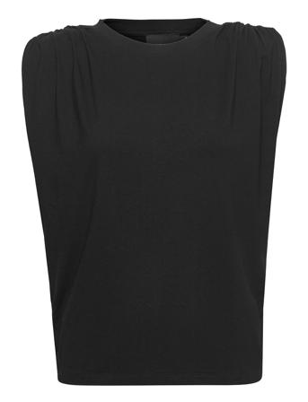Sky T-Shirt Black Birgitte Herskind