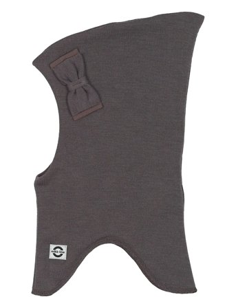 mikk-line Wool Fullface Bow W Windstop - Brown - 98/104