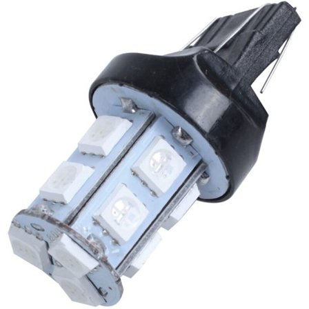 2X Röd T20 7443 380 W21/5W Bil 13 Smd 5050 Led Bakbroms Stopp Blinkers Lampor