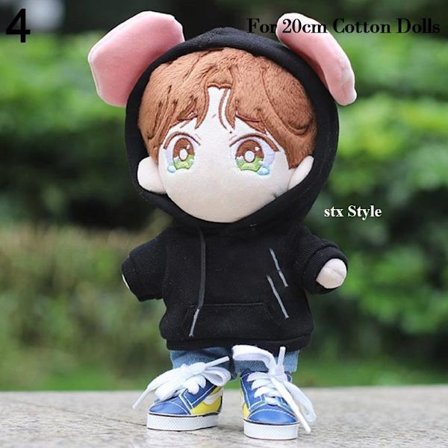 20 cm docka kläder Docka hoodies 4 4