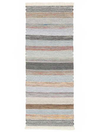 Washable Indoor/Outdoor Rug Randy Blue Runner Small