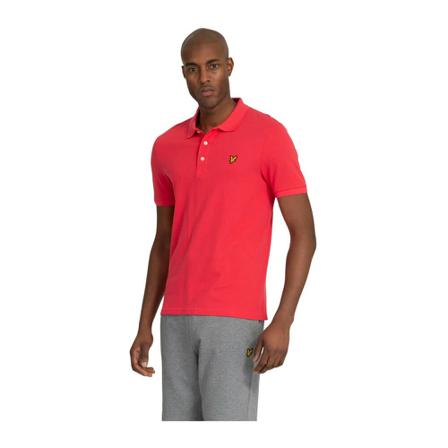 Lyle & Scott Plain Polo Shirt Rød, Herre