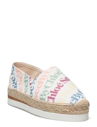 Canvas 139 Chalk+Printed Multicolor Logo Patterned See By Chloé