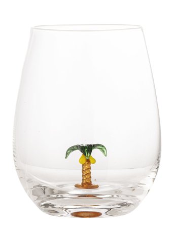 Bloomingville Misa Drinking Glass - Nude - Ø9XH12CM