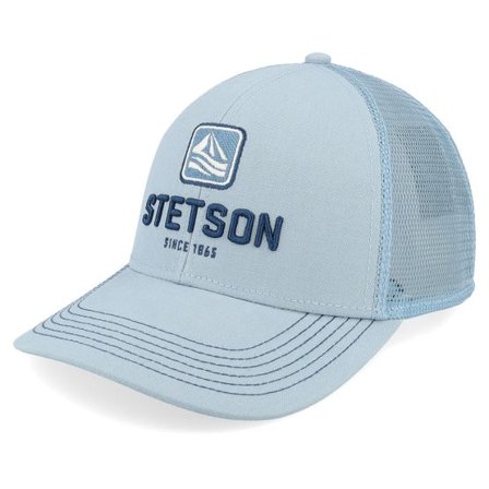 Stetson - Blå trucker Keps - Baseball Cap Sailing Trucker @ Hatstore