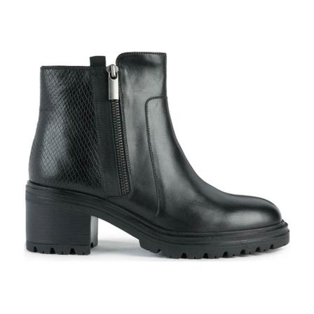 Geox, Ankle Boots Zwart, Dames, Maat:38 EU