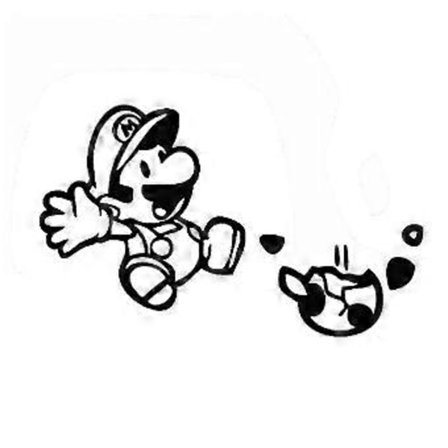 SZTXJ Hyppäävä Mario Tarra Kannettavaan Tietokoneeseen Autoon (Valkoinen)