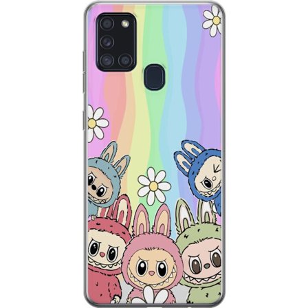 Yhteensopiva Puhelinkuori Samsung Samsung Galaxy A21s Regnbage