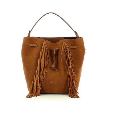Furla Miaastella S bucket s Brun, Dame Håndtasker, Størrelse: ONE Size