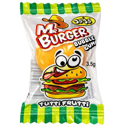 Tyggegummi Hamburger 3,5g