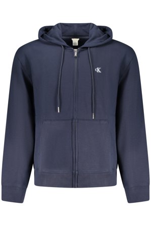 Calvin Klein Felpa Con Zip Uomo Blu