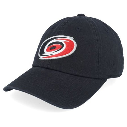 American Needle - NHL Svart unconstructed Keps - Carolina Hurricanes Blue Line Black Dad Cap @ Hatstore
