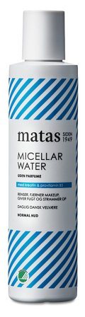 3 for 2 - Matas Striber Micellar Water til Normal Hud Uden Parfume 250 ml, Skincare, Renseprodukter, Micellar Water