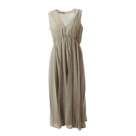 Liu Jo, Dresses Beige, Dames, Maat:M,Katoen