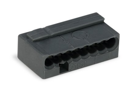 Wago Serie 243- 8-Leiter-Micro-Klemme (50 Stück) schwarz