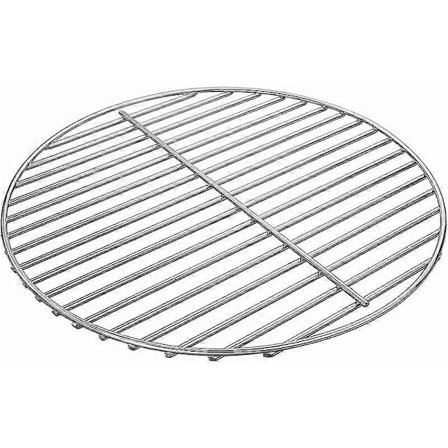 7440 34 cm:n grilliritilä kiiltävää nikkelipinnoitettua terästä Weber Charcoal Kettle 47 cm:n hiiligrilleihin, Weber One-Touch, Bar-B-Kettle, (FMY)