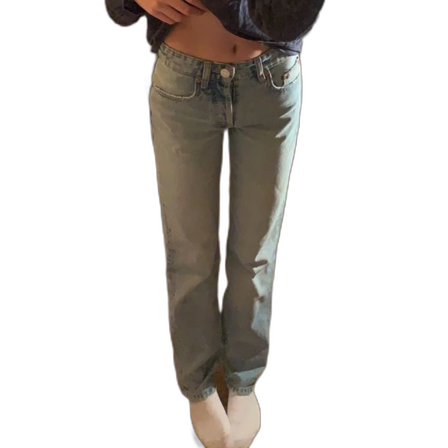 Zara mid rise jeans