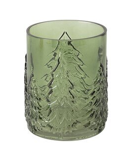 Telyslykt Granskog Grønn