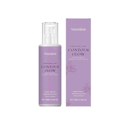 Hyaluronsyre & Niacinamid Ansigts Toner - Fugter & Toner Huden, Anti-Aging, Naturlige Ingredienser, 95% Naturlig - Alle Hudtyper 100ML
