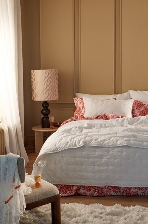 Staycation - Päiväpeite Magnificent - Valkoinen - Päiväpeitteet - 260X260 - - Homeroom