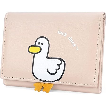 Søde Punge til Kvinder, Læder Blokering Lille Trifold Pung w