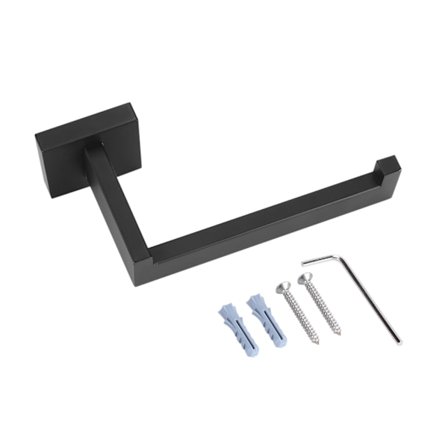 Badrum Kök Toalett Enkel Rör Väggmonterad Toalettpappershållare