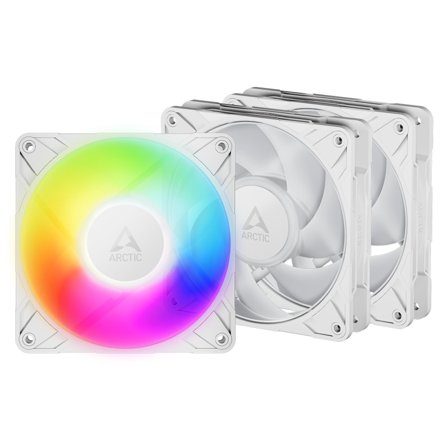 Arctic P12 Pro A-RGB (White) Fan 120mm 3-Pack