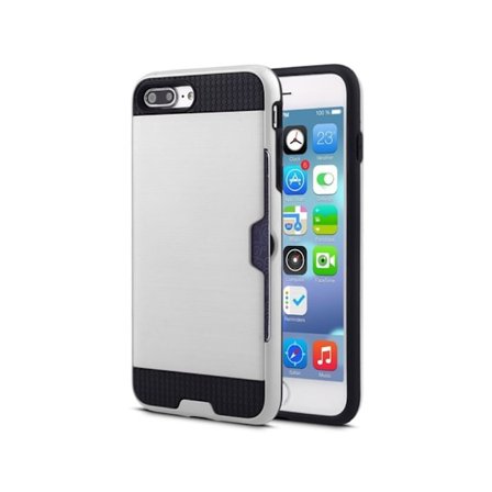 Erik Hybridskal till iPhone 7 Plus / 8 Plus - Vit