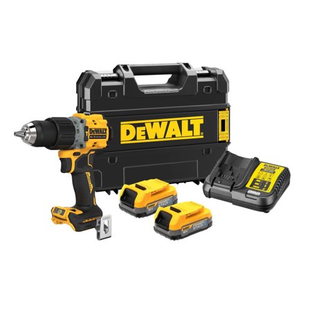 Dewalt DCD805E2T-QW Slagskrutrekker med batteri og lader, Maskiner