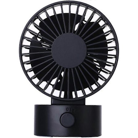 USB Ventilator / Bordventilator / Turboventilator / Mini USB / Behagelig Driftsstøj / Trinløs Justerbar Hastighed