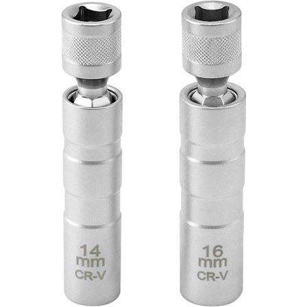 2 kpl Magneettinen Sytytystulppa-avain 16mm/14mm Pitkä, Sytytystulppa, P,ZQKLA