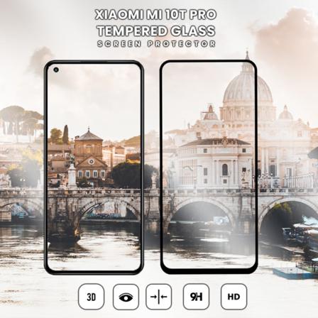 Xiaomi 10t Pro 5g - Härdat Glas 9h - Super Kvalitet 3d Skärmskydd