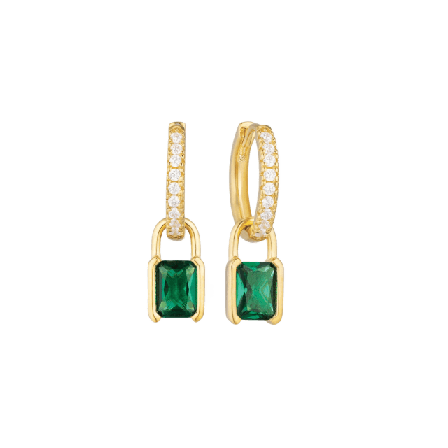 Sif Jakobs Jewellery Örhänge Roccanova Örhängen Dam Grön ONESIZE