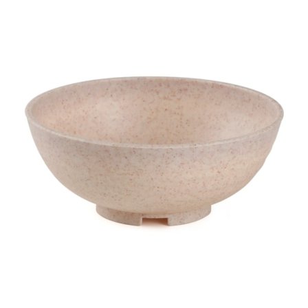 5-pak store genanvendelige pastaskåle, 710 ml brudsikker plast, lette suppeskåle til ris, salat, nudler, suppe, salat (creme hvid)