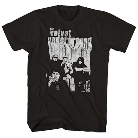 The Velvet Underground T Shirt Band Gruppfoto med Nico The Velvet Underground Shirt