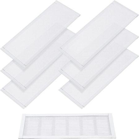 Golvventilkåpor Luftventil Mesh VIT white